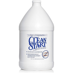 image:imageChris Christensen Clean Start Clarifying Dog Shampoo  ProVitamin Formula That Wont Strip The Coat Removes Product Buildup Waxes Oil and Dirt 16 OuncesGallon