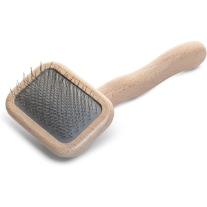 image:imageChris Christensen Mark II Slicker Brush for Dogs 12mm Pins Groom Like a Pro Handcrafted Lightweight Beechwood Ergonomic Handle Stainless Steel Pins A5II Small Made in GermanyMark I Extra Small