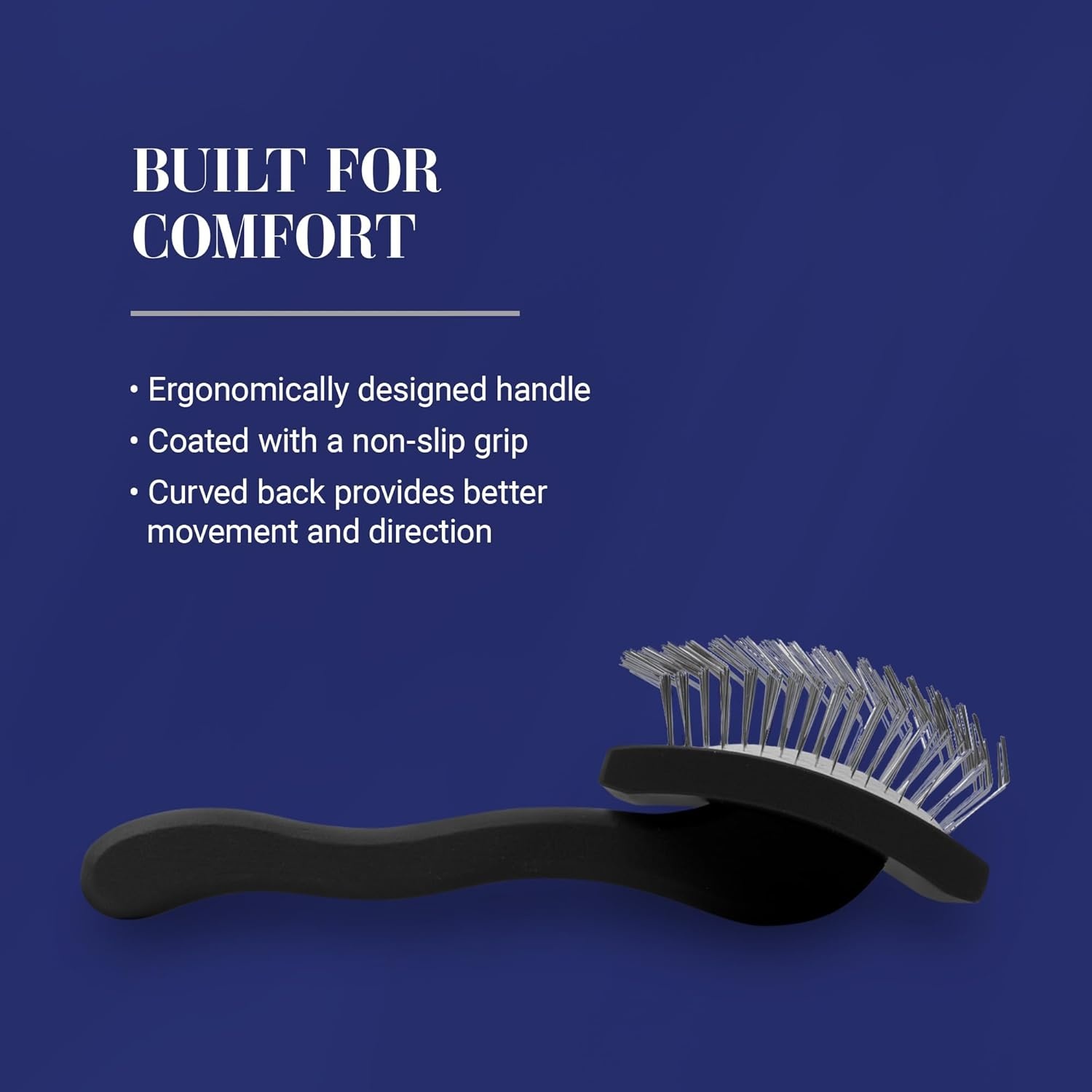 image:imageChris Christensen Big G Dog Slicker Brush Groom Like a Professional Fluff Detangle Style Saves Time Energy Made in Germany Coral MediumBlack