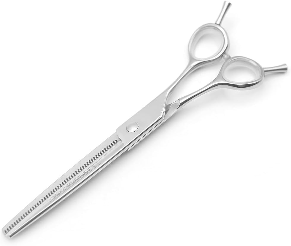 image:imageChris Christensen Classic Series Grooming Shears Full Set of Shears With Case Groom Like a Professional Any Skill Level Made From 440C Japanese Steel7 inch Thinner