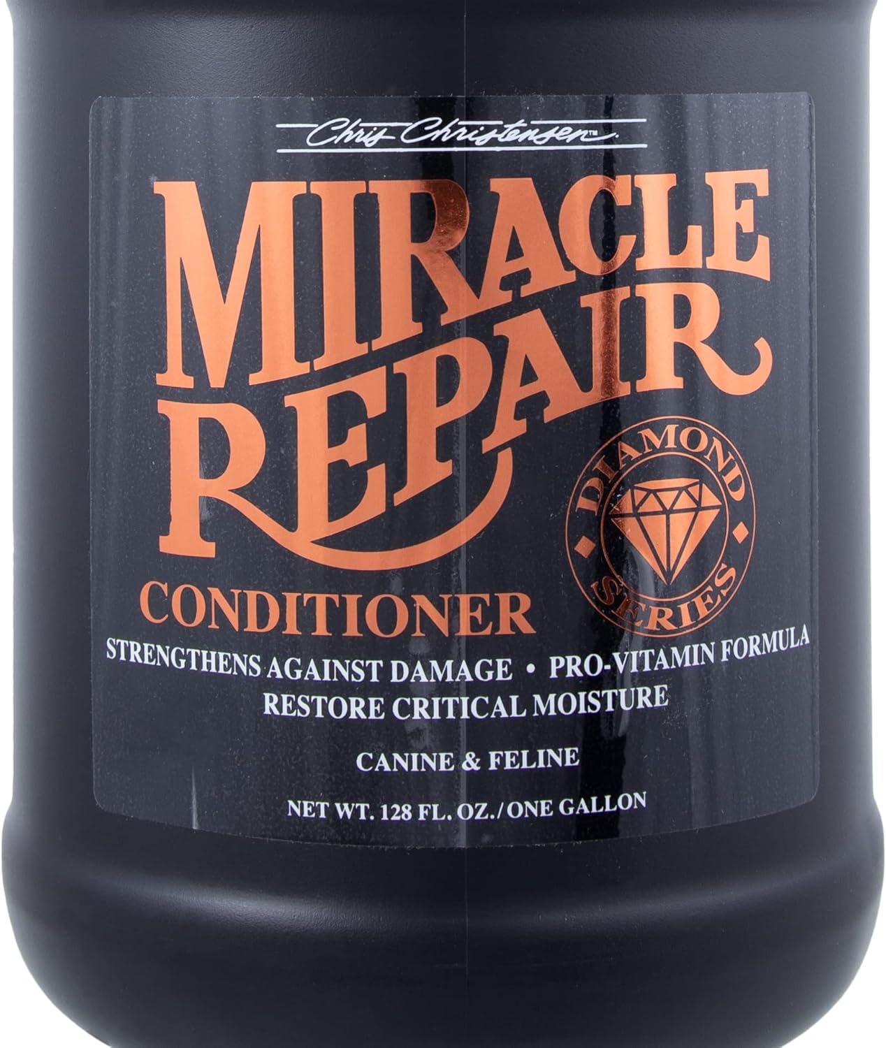 image:imageChris Christensen Diamond Series Miracle Repair Dog Conditioner Groom Like a Professional ProVitamin Formula Provides Maximum Moisture Use on Both Dogs and Cats Made in USA 16 oz128 oz