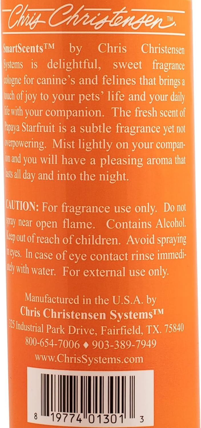 image:imageChris Christensen Smart Scents Brooklynns Sweet amp Sassy Grooming Cologne Groom Like a Professional Long Lasting Designer Fragrances 16 ozPapaya Starfruit