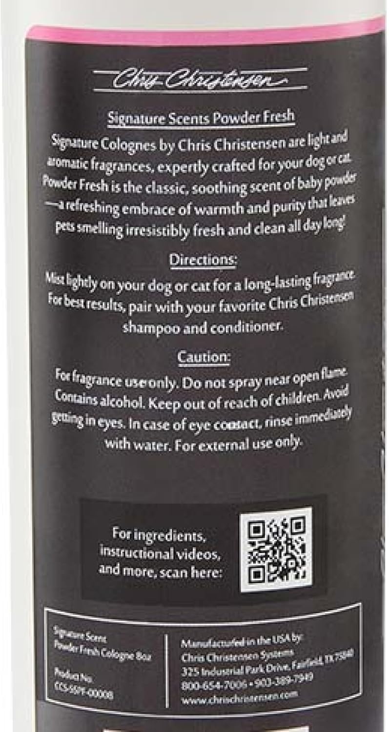 image:imageChris Christensen Smart Scents Brooklynns Sweet amp Sassy Grooming Cologne Groom Like a Professional Long Lasting Designer Fragrances 16 ozPowder Fresh