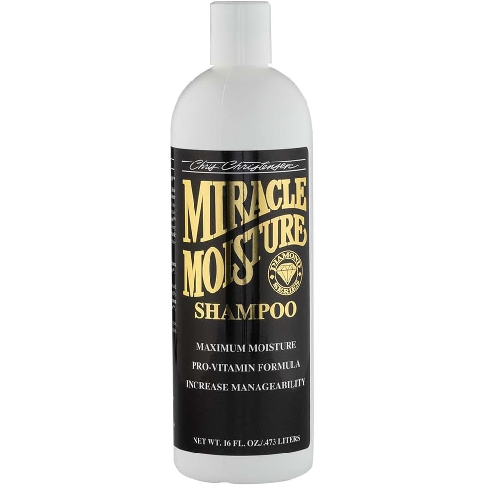image:imageChris Christensen Diamond Series Miracle Moisture Dog Shampoo Groom Like a Professional ProVitamin Formula Provides Maximum Moisture Use on Both Dogs and Cats Made in the USA 16 oz16 oz