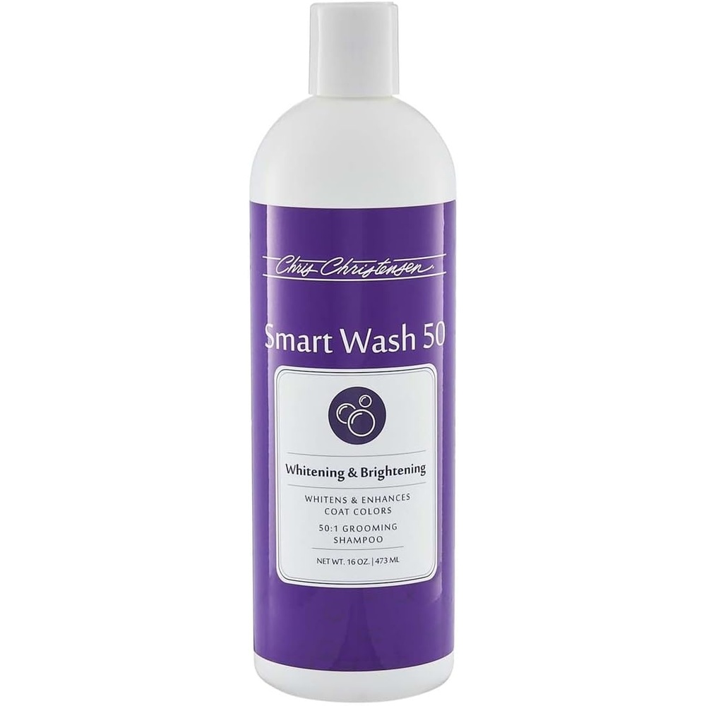 image:imageChris Christensen SmartWash50 Whitening amp Brightening Ultra Concentrated Dog Shampoo Makes up to 50 Bottles Groom Like a Professional Lavender Fragrance Made in USA 16 oz16 OZ