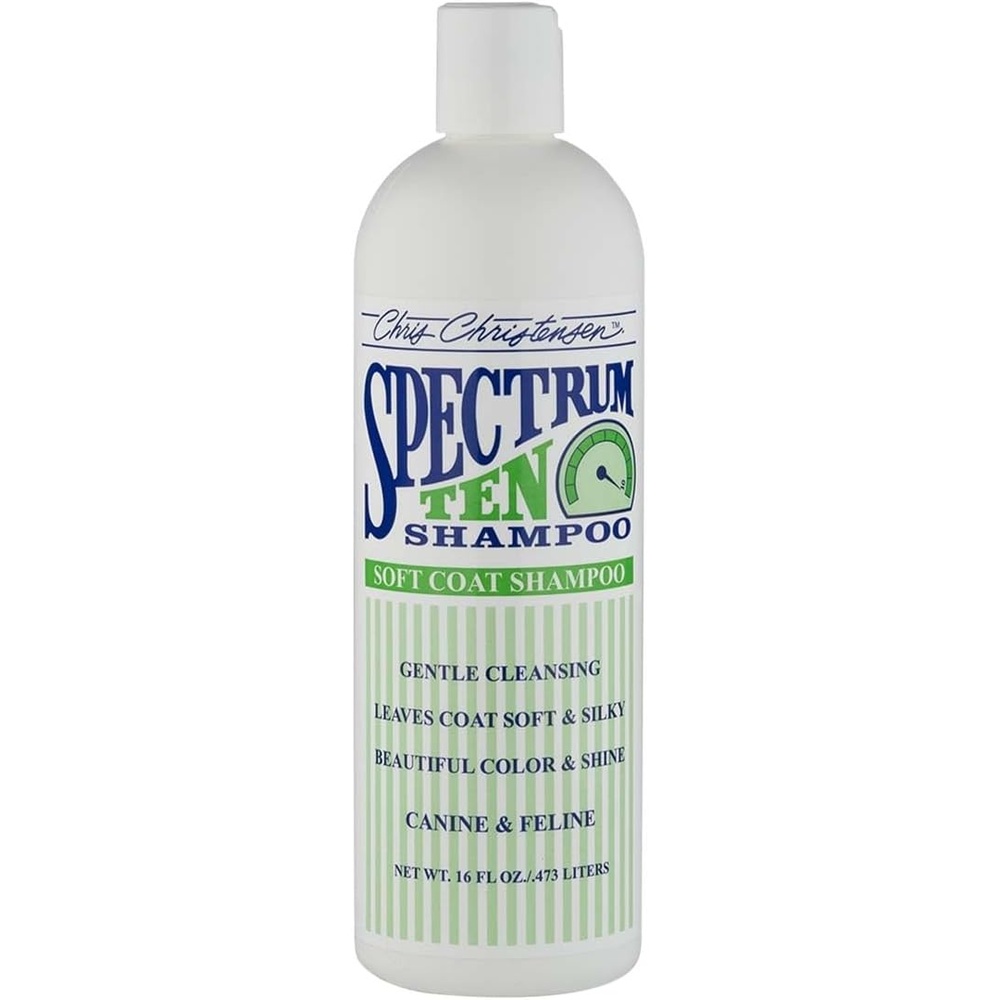 image:imageChris Christensen Spectrum Ten Dog Shampoo Groom Like a Professional Gentle Cleansing Gorgeous Shine Made in USA 473ml16 Ounce