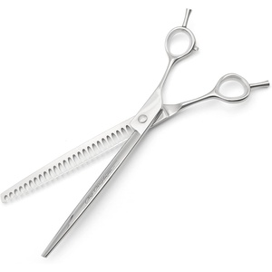 image:imageChris Christensen Classic Series Grooming Shears Full Set of Shears With Case Groom Like a Professional Any Skill Level Made From 440C Japanese Steel85 inch Chunky Blender