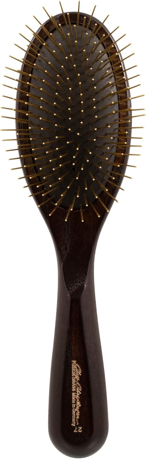 image:imageChris Christensen Detangle and Finishing Spray Dog Brush Bundle Ice on Ice Detangler amp Finishing Spray Adds Elasticity amp Strength 27mm Oval Fusion Series Pin Brush Brass Pins