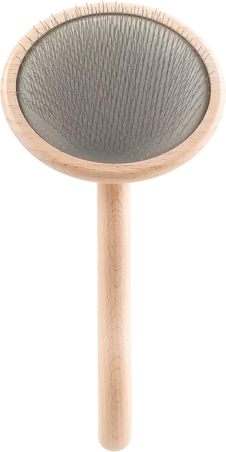 image:imageChris Christensen Detangle and Finishing Spray Dog Brush Bundle Ice on Ice Detangler amp Finishing Spray Adds Elasticity amp Strength Mark VIII Round Slicker Brush Stainless Steel Pins