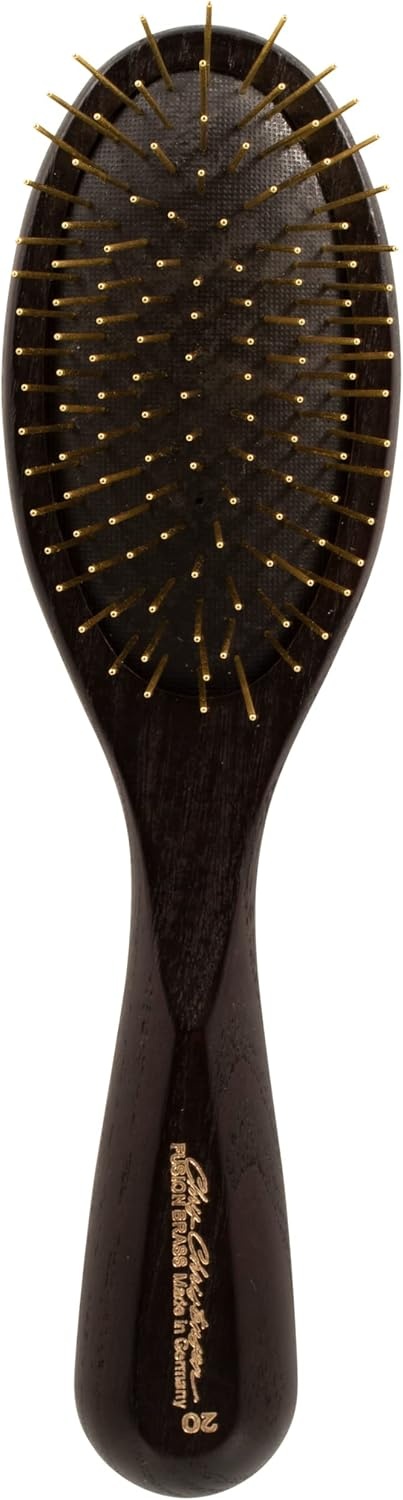 image:imageChris Christensen Ice on Ice Detangle and Finishing Spray 20mm Pocket Oval Fusion Series Pin Brush Brass Pins