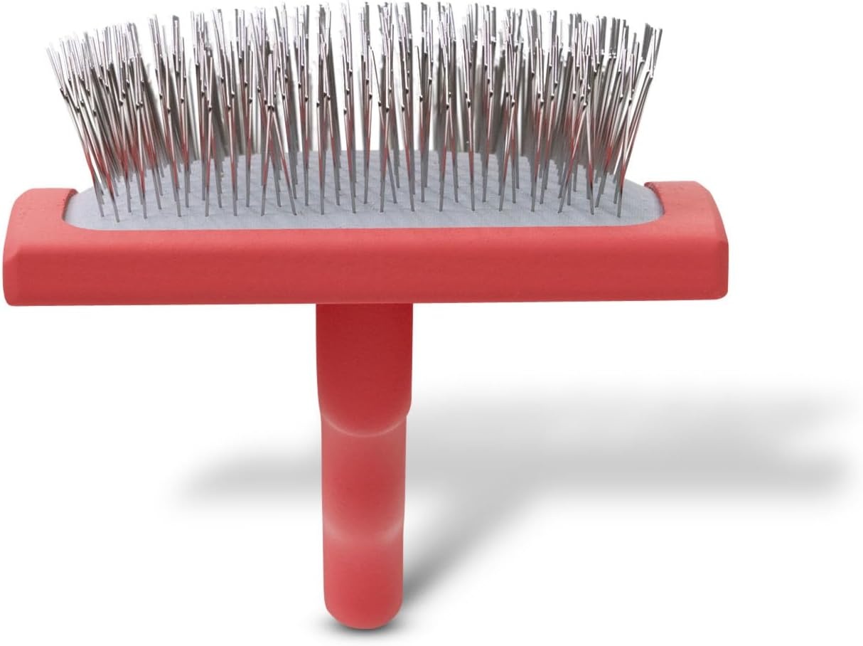image:imageChris Christensen Ice on Ice Detangle and Finishing Spray Dog Brush Bundle Adds Elasticity amp Strength Big G Slicker Large Brush Fluff Detangle For Poodles Goldendoodles Labradoodles