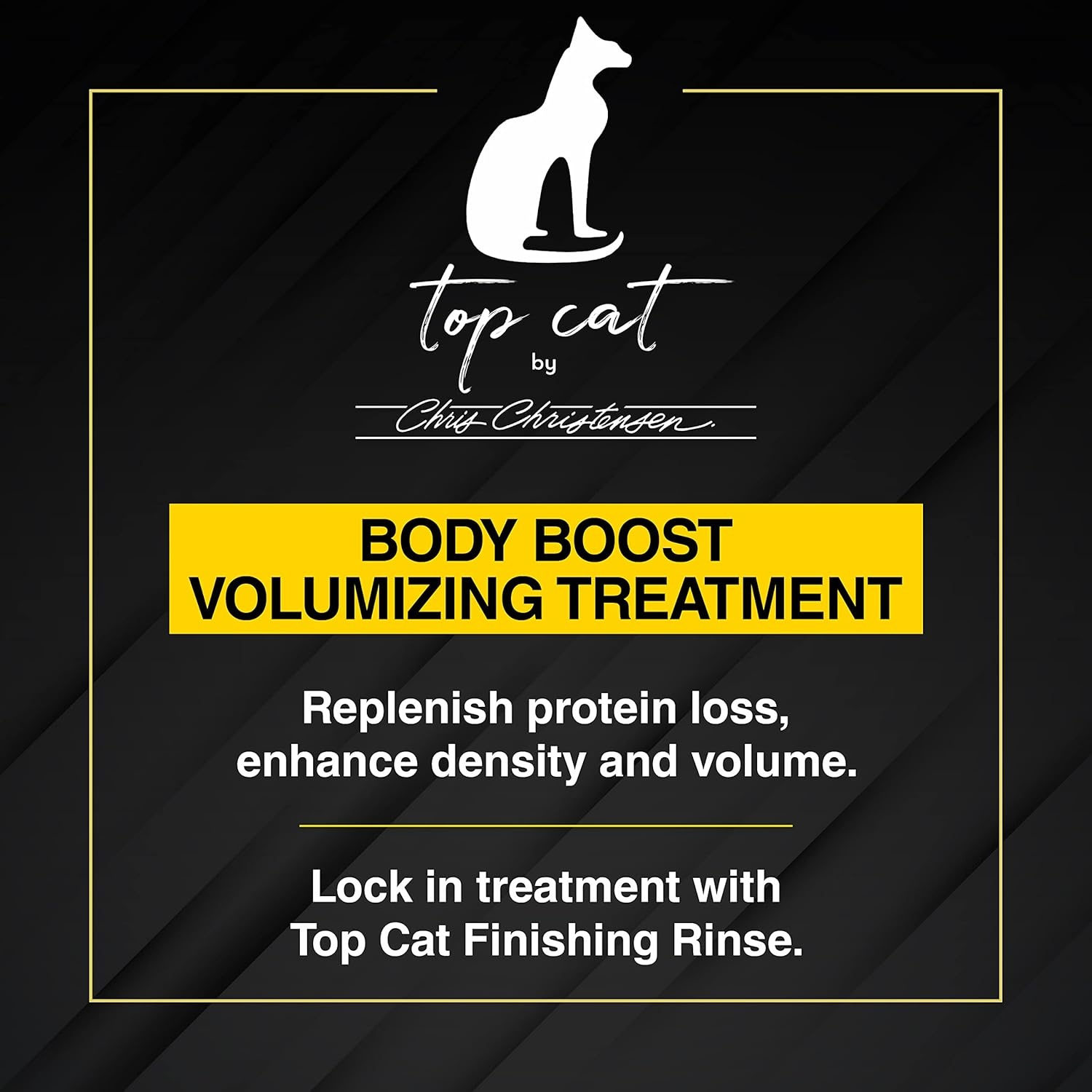 image:imageChris Christensen Top Cat Body Boost Coat Treatment for Cats Groom Like a Professional Enhances Volume amp Density Repairs Coat Damage Made in USA 32 oz