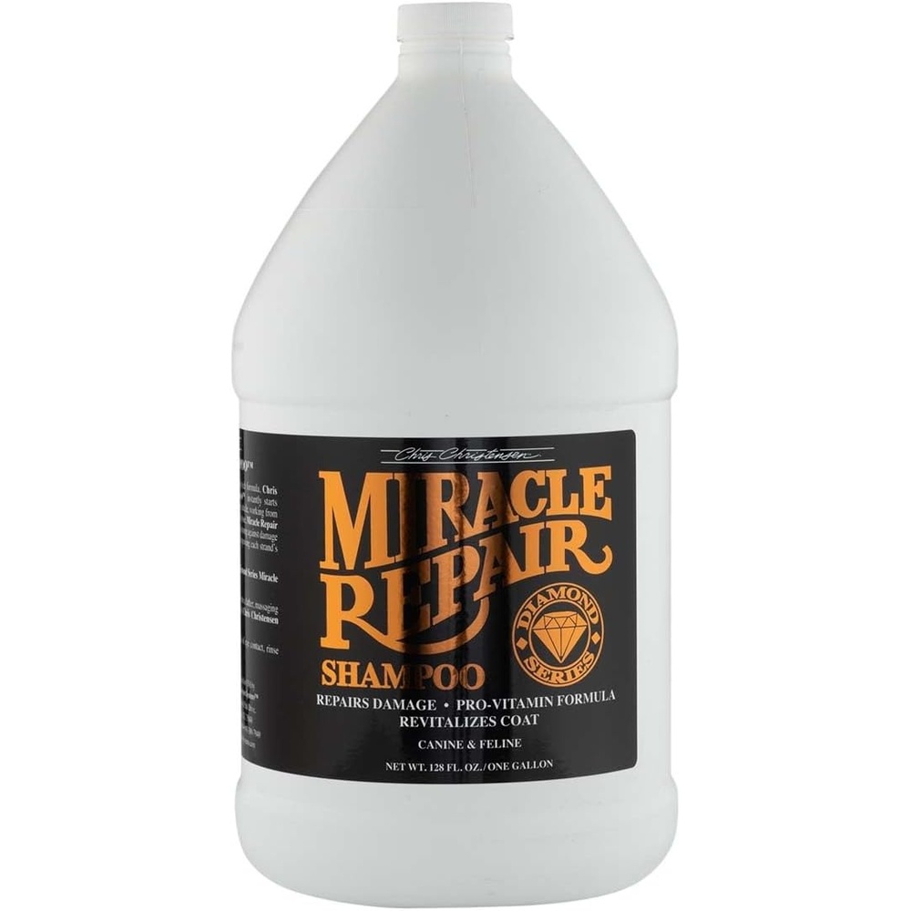 image:imageChris Christensen Diamond Series Miracle Repair Dog Shampoo Groom Like a Professional ProVitamin Formula Made in The USA 16 ozGallon