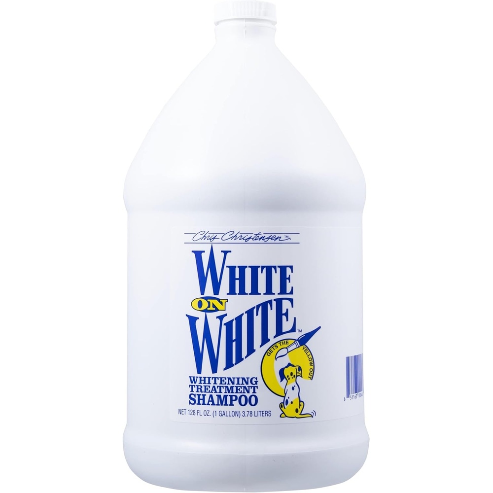 image:imageChris Christensen White on White Whitening Treatment Dog Shampoo 16OZ1GAL