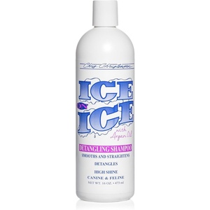image:imageChris Christensen Ice on Ice Strengthening Dog Shampoo Groom Like Professional Revives Dry Damaged Coats amp Strands All Coat Types Made in USA 16oz16oz