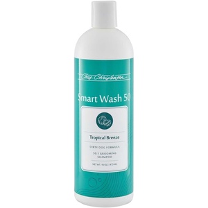 image:imageChris Christensen Smartwash50 Hydrating Blend Ultra Concentrated Dog Shampoo Makes Up to 50 Bottles Groom Like A Professional Delightfully Fragranced Suitable for All Coats Made in USA 16 OzTropical Breeze  16 Oz