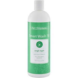 image:imageChris Christensen Smartwash50 Hydrating Blend Ultra Concentrated Dog Shampoo Makes Up to 50 Bottles Groom Like A Professional Delightfully Fragranced Suitable for All Coats Made in USA 16 OzJungle Apple  16 Oz