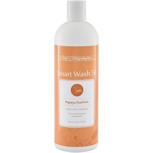 image:imageChris Christensen Smartwash50 Hydrating Blend Ultra Concentrated Dog Shampoo Makes Up to 50 Bottles Groom Like A Professional Delightfully Fragranced Suitable for All Coats Made in USA 16 OzPapaya Starfruit  16 Oz