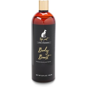 image:imageChris Christensen Top Cat Body Boost Coat Treatment for Cats Groom Like a Professional Enhances Volume amp Density Repairs Coat Damage Made in USA 32 oz