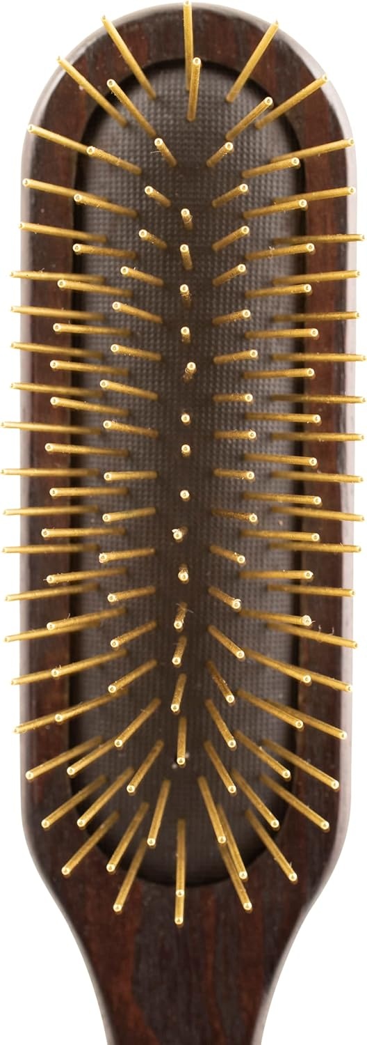 image:imageChris Christensen 20 mm Oblong Pin Dog Brush Fusion Series Groom Like a Professional Brass Pins 100 Static Free Ground and Polished Tips20mm