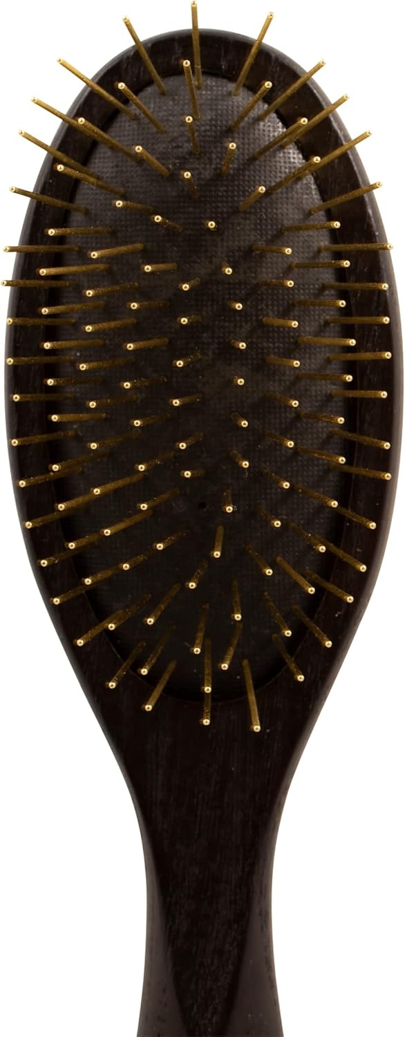 image:imageChris Christensen 27 mm Oval Pin Dog Brush Fusion Series Groom Like a Professional Brass Pins 100 Static Free Ground and Polished Tips08 in Oval