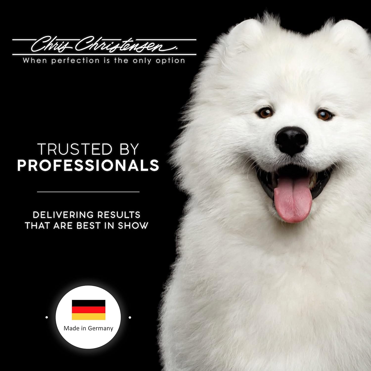 image:imageChris Christensen Boar Dog Brush Groom Like a Professional Natural Boar Bristles Beech Wood Handle Distributes Natural Oils Making for a Healthy Coat