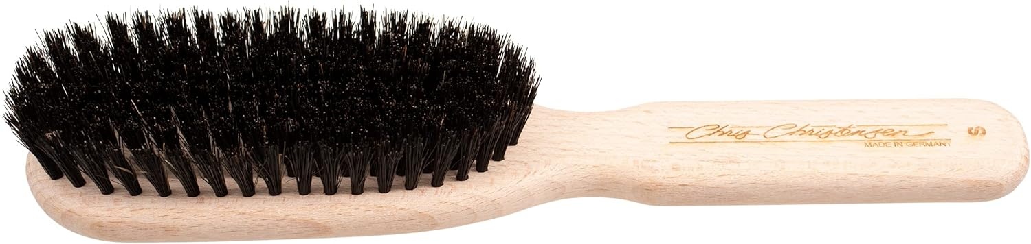 image:imageChris Christensen Boar Dog Brush Groom Like a Professional Natural Boar Bristles Beech Wood Handle Distributes Natural Oils Making for a Healthy Coat