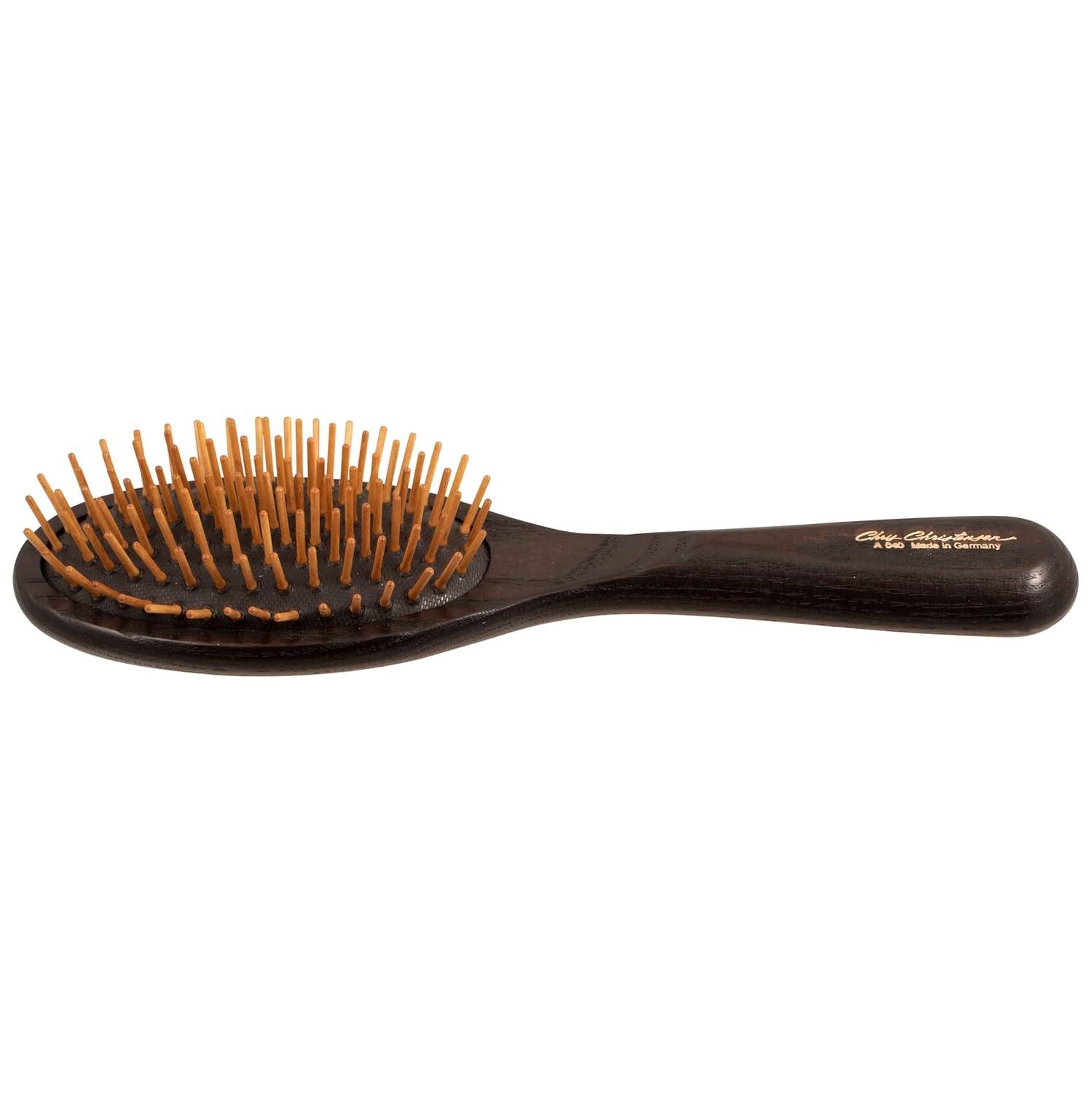 image:imageChris Christensen Dog Brush 20 mm Oval Wood Pin Series Groom Like a Professional Real Wood Pins 100 StaticFree Redistribute Natural Oils into Coat Reduces Painful Pulling SmallSmall