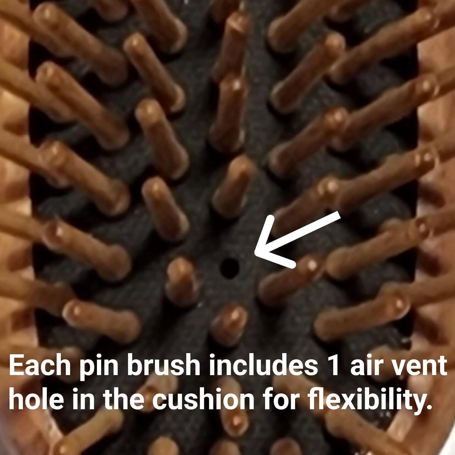 image:imageChris Christensen Dog Brush 20 mm Tiny Tot Wood Pin Series Groom Like a Professional Readl Wood Pins 100 StaticFree Redistribute Natural Oils into Coat Reduces Painful Pulling 46 x 15