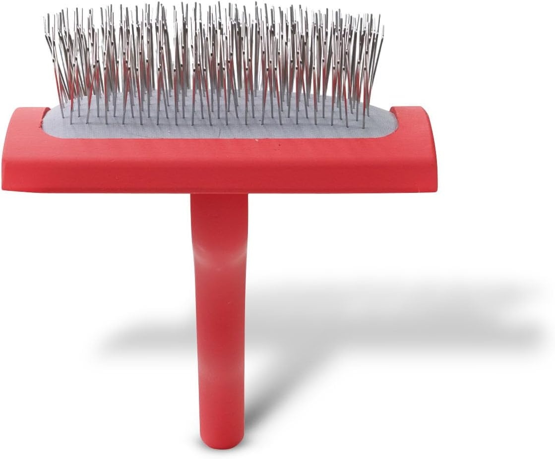 image:imageChris Christensen Dog Brush Bundle Ice on Ice Detangler amp Finishing Spray for Elasticity amp Strength Big G Medium Slicker Brush for Fluffing and Detangling
