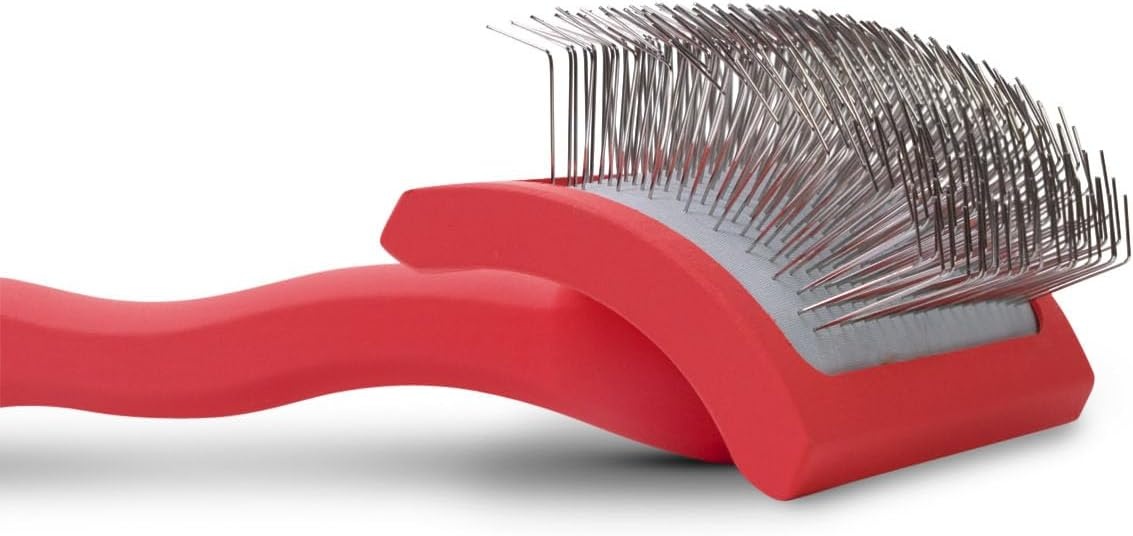 image:imageChris Christensen Dog Brush Bundle Ice on Ice Detangler amp Finishing Spray for Elasticity amp Strength Big G Medium Slicker Brush for Fluffing and Detangling