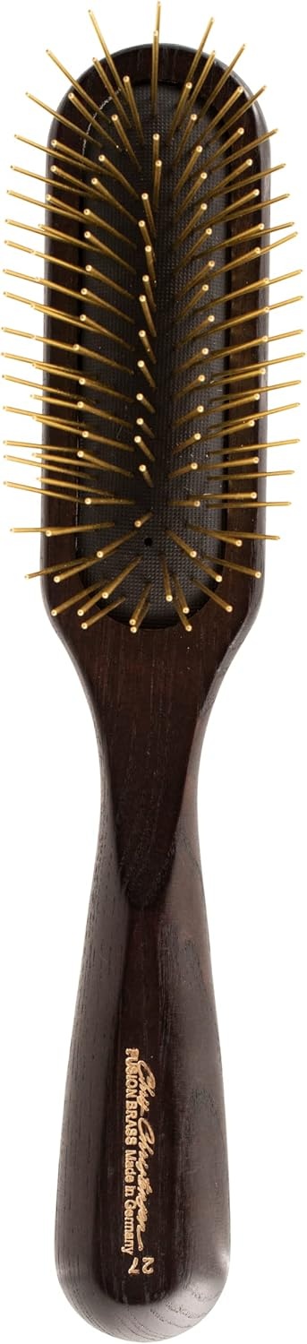 image:imageChris Christensen Ice on Ice Detangle and Finishing Spray 27mm Oblong Fusion Series Pin Brush Brass Pins