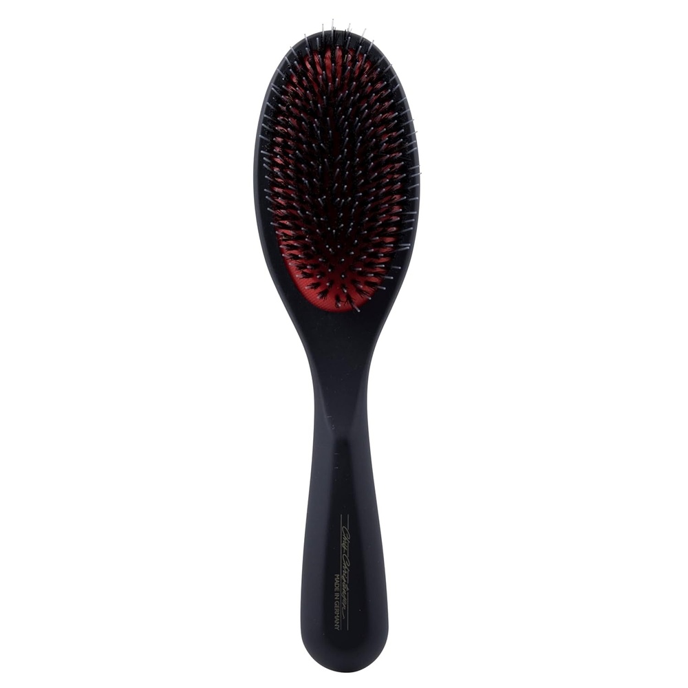 image:imageChris Christensen Andreas Dog Brush MasonPearson Style Boar and Nylon Bristle Brush Groom Like a Professional Lightweight Beechwood Handle Stimulate Natural Oil Production MediumMedium