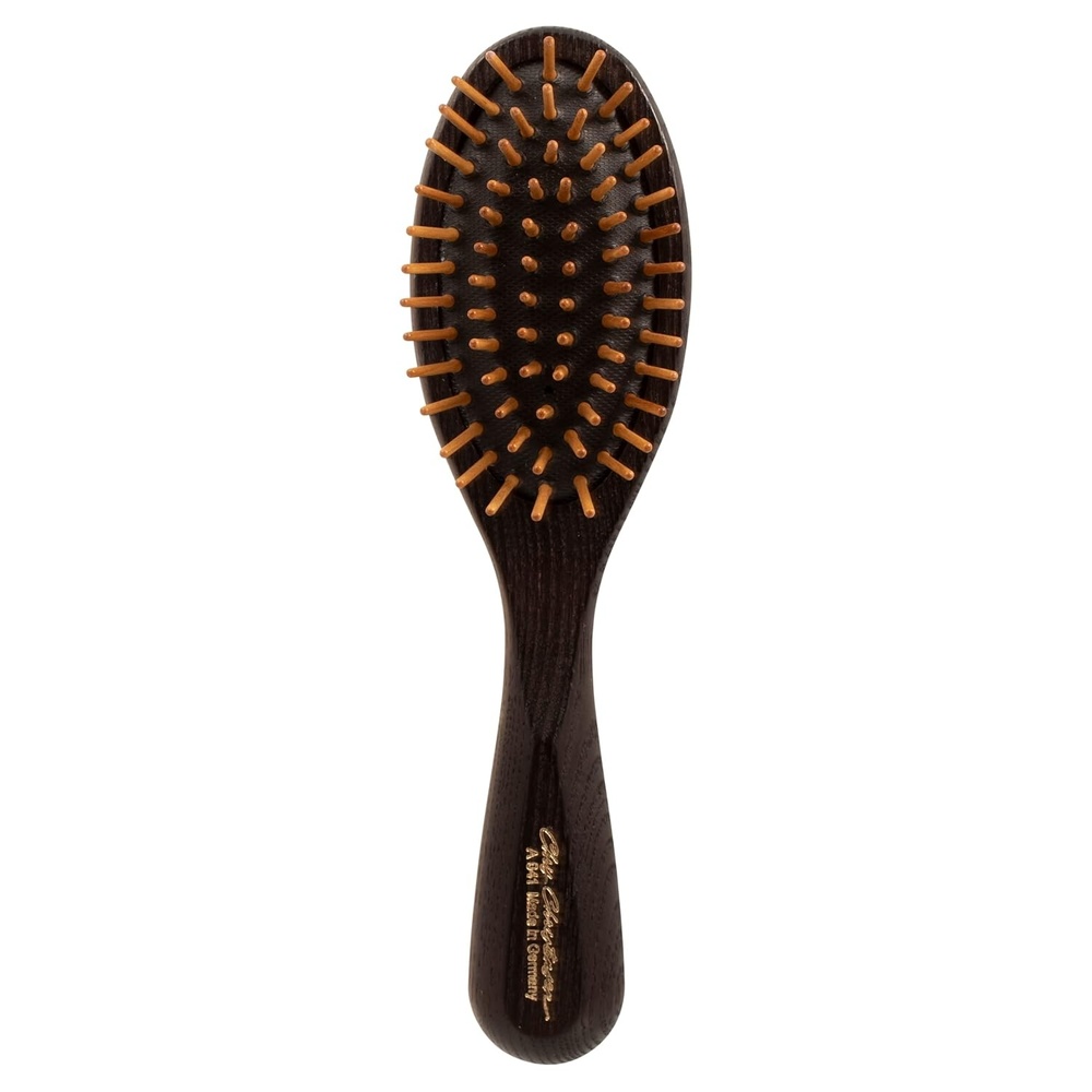 image:imageChris Christensen Dog Brush 20 mm Oval Wood Pin Series Groom Like a Professional Real Wood Pins 100 StaticFree Redistribute Natural Oils into Coat Reduces Painful Pulling SmallSmall