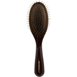 image:imageChris Christensen 27 mm Oval Pin Dog Brush Fusion Series Groom Like a Professional Brass Pins 100 Static Free Ground and Polished Tips11 in Oval