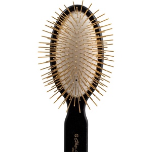 image:imageChris Christensen 27 mm Oval Pin Dog Brush Fusion Series Groom Like a Professional Brass Pins 100 Static Free Ground and Polished Tips35mm