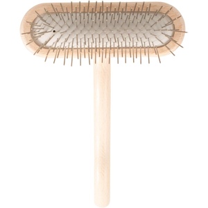 image:imageChris Christensen Original Series 27 mm TBrush  Dog amp Cat Grooming Brush Groom Like a Professional Stainless Steel Pins Lightweight Beech Wood Body Ground and Polished Tips27mmRegular