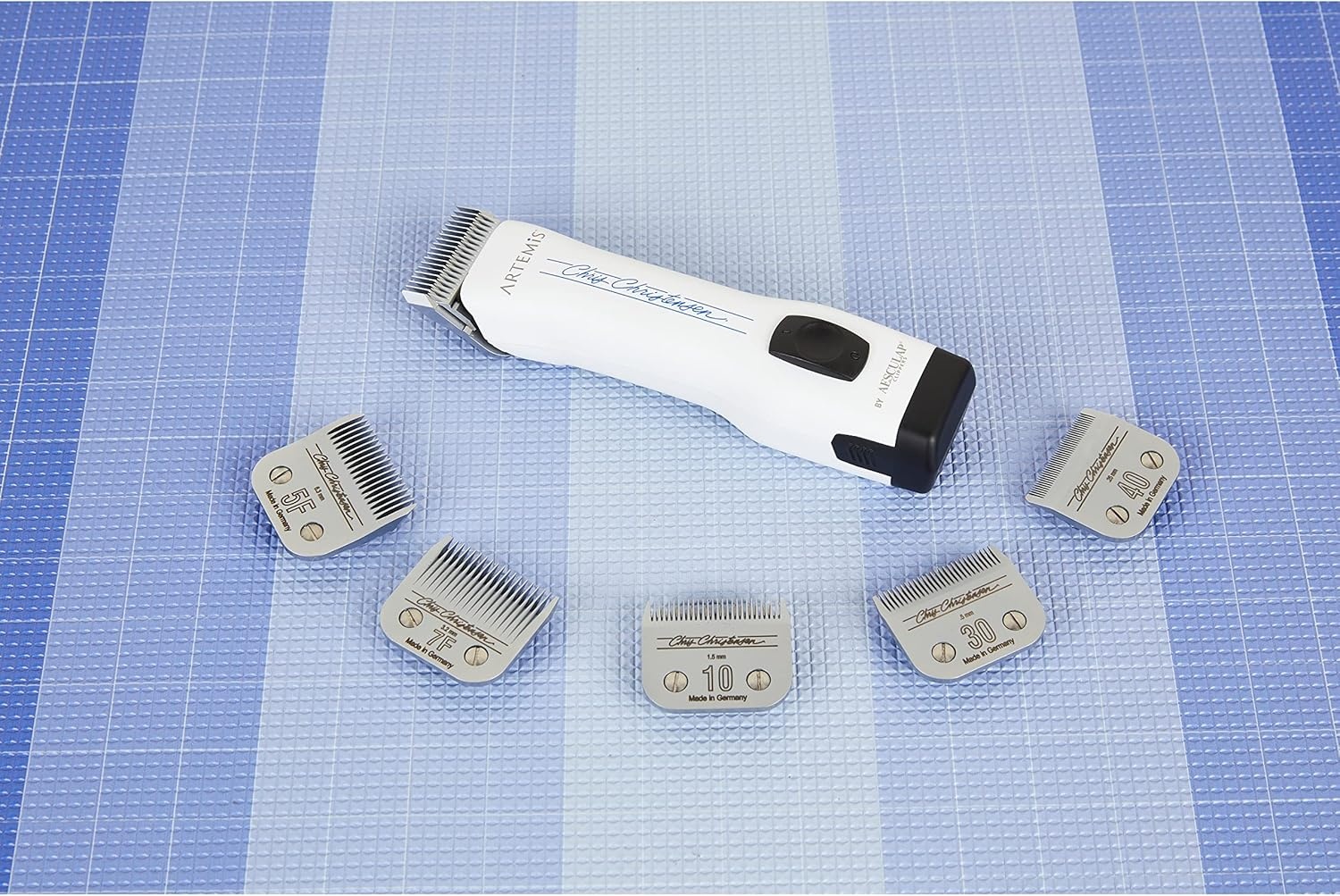 image:imageChris Christensen Artemis Dog Clipper Blade 10 High Carbon Steel Made in Germany 10 Blade Compatible Standard Detachable Blade Dog Clippers10