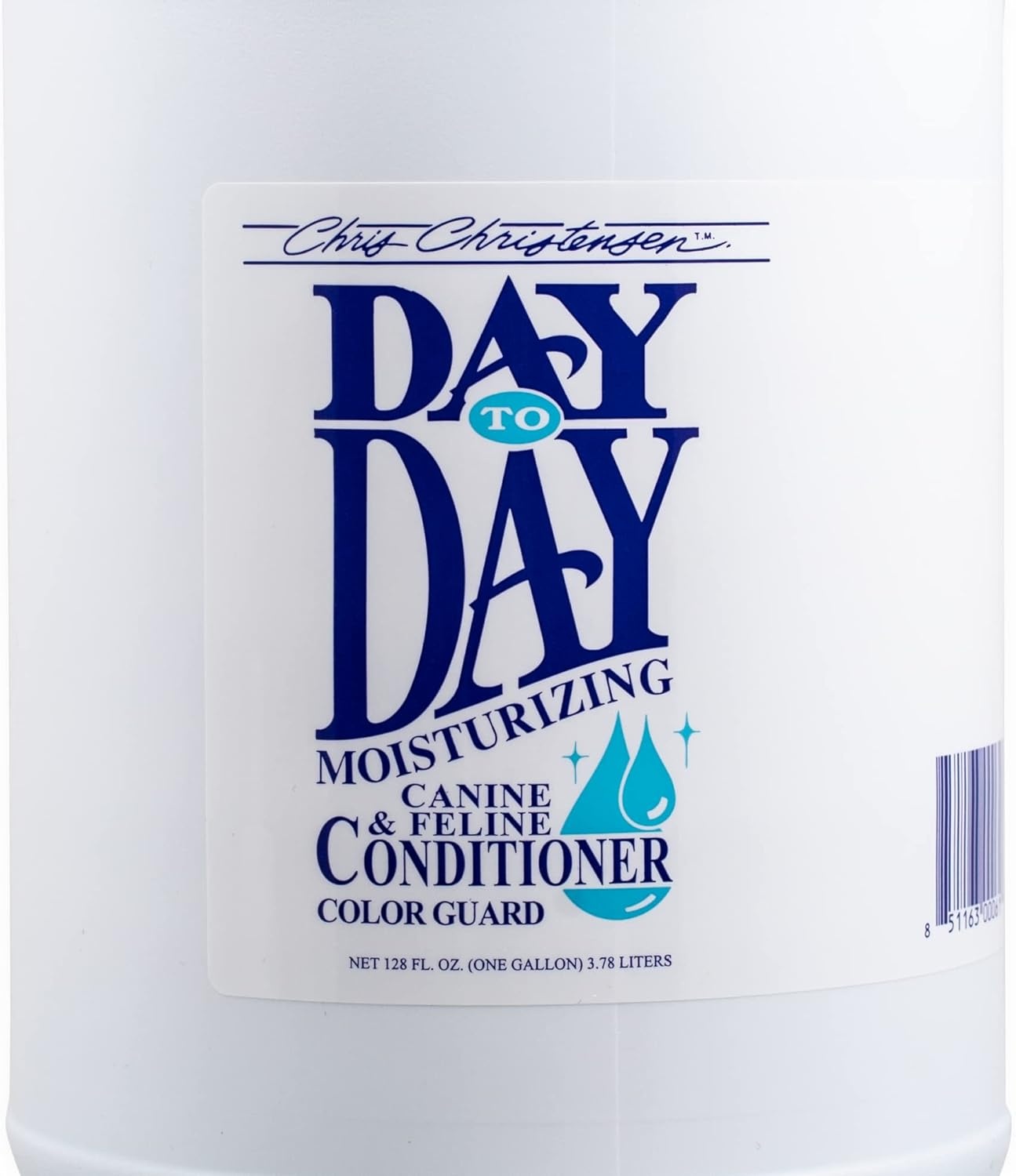 image:imageChris Christensen Day to Day Ultra Concentrated Dog Conditioner Makes up to 8 Bottles Groom Like a Professional Moisturizing All Coat Types for Daily Use Made in USA 1galGallon