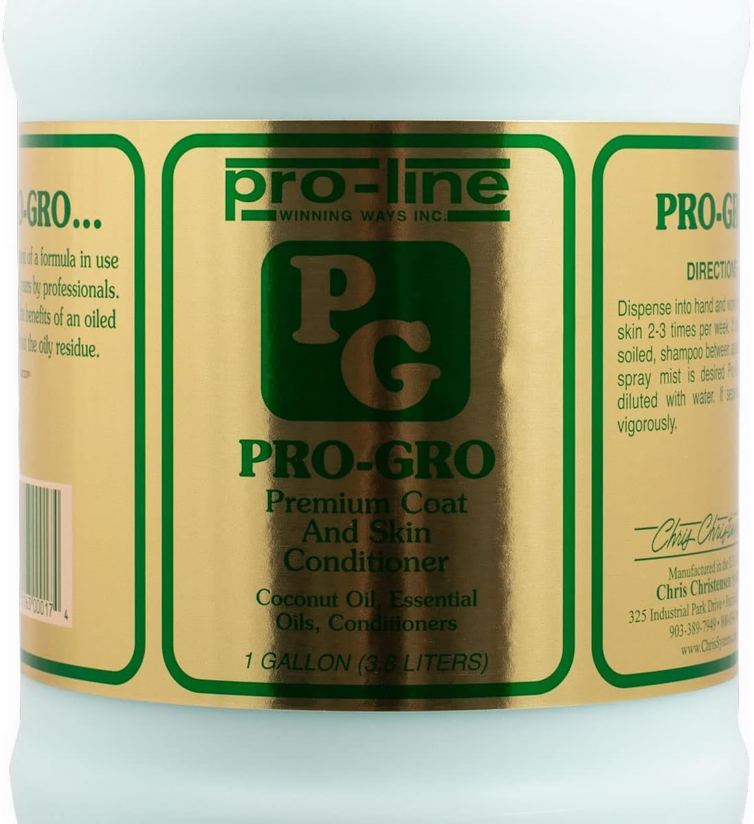 image:imageChris Christensen ProLine ProGro Premium Conditioner Groom Like a Professional Deeply Moisturizes Gallon1 gal