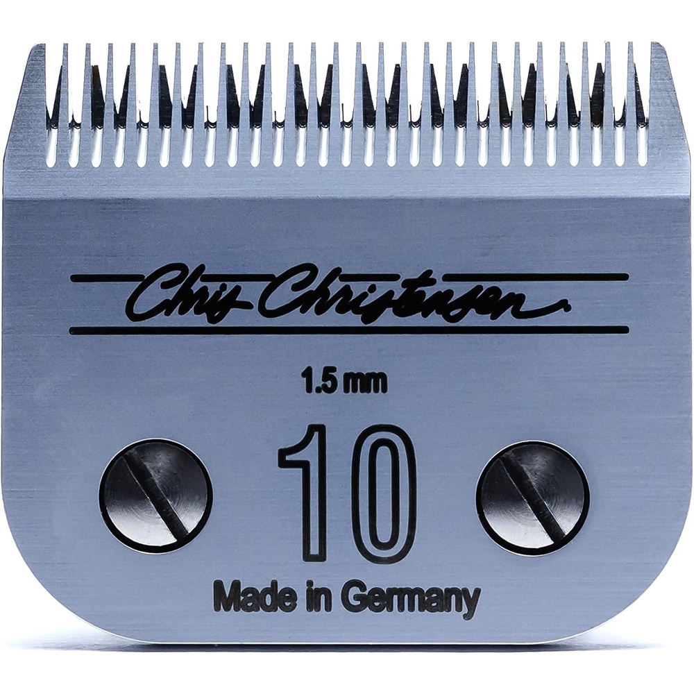 image:imageChris Christensen Artemis Dog Clipper Blade 10 High Carbon Steel Made in Germany 10 Blade Compatible Standard Detachable Blade Dog Clippers10