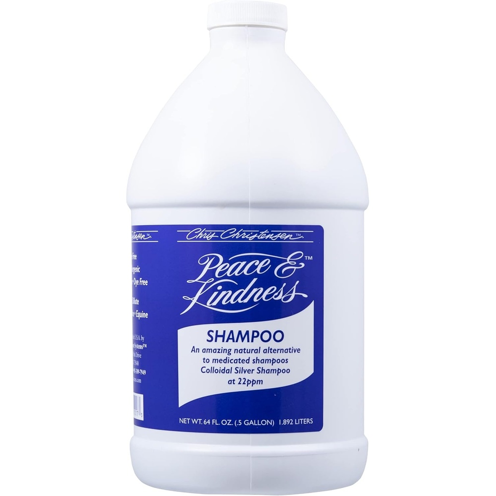 image:imageChris Christensen Shampoo for Dogs Peace amp Kindness Shampoo Dog Shampoo for Skin Problems Colloidal Silver Shampoo 64 Oz64oz
