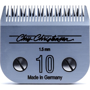 image:imageChris Christensen Artemis Dog Clipper Blade 10 High Carbon Steel Made in Germany 10 Blade Compatible Standard Detachable Blade Dog Clippers10