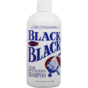 image:imageChris Christensen Pet Shampoo 16 oz Black on Black Color Revitalizing Shampoo Groom Like a Professional Restores Black Coats Not a Dye Lasts up to 4 Weeks Made in the USA16 oz