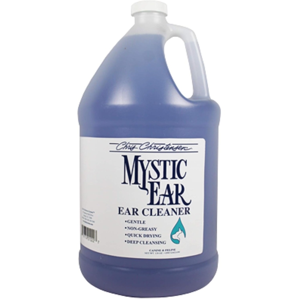 image:imageChris Christensen Mystic Ear Dog Ear Cleaner Groom Like a Professional Gentle amp NonGreasy Deep Cleansing Quick Drying Made in The USA Gallon128 Fl Oz Pack of 1