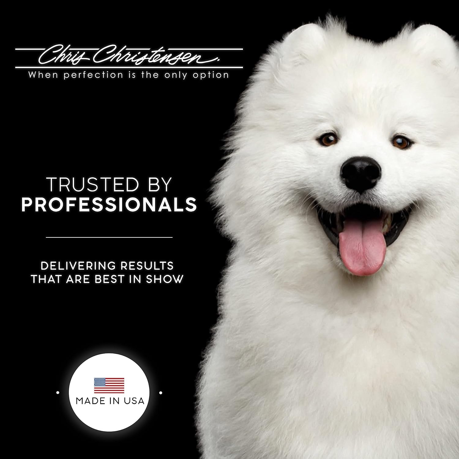 image:imageChris Christensen Silk Spirits Liquid Protein Smooth and Silky Eliminate Frizz Glossy Shine Black Statis Dog Conditioner Groom Like a Professional 8 oz