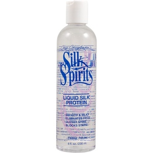 image:imageChris Christensen Silk Spirits Liquid Protein Smooth and Silky Eliminate Frizz Glossy Shine Black Statis Dog Conditioner Groom Like a Professional 8 oz