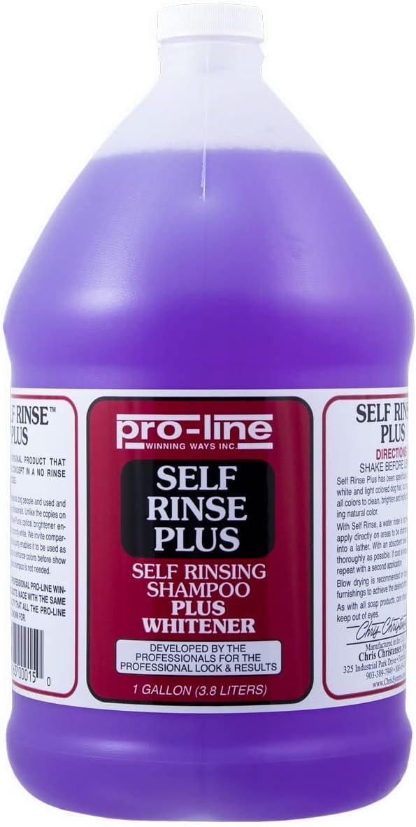 image:imageChris Christensen Gallon Liquid and Gallon Pump Dispenser Bundle Self Rinse Plus Dog Shampoo Brightens and Whitens Gallon Pump Dispenser Easily Dispenses No Mess