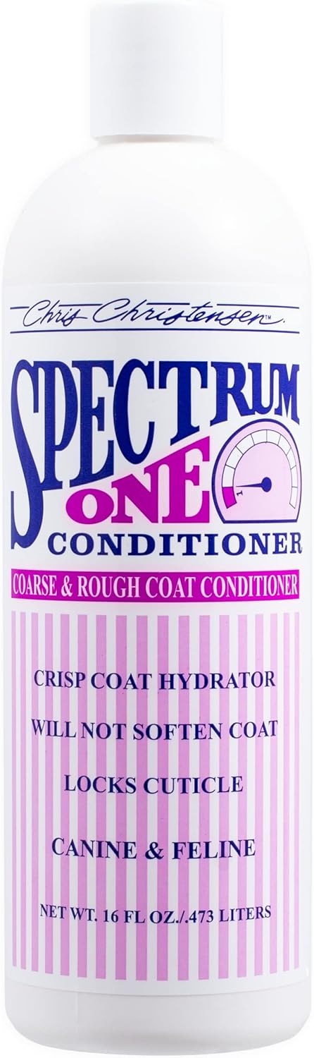 image:imageChris Christensen Shampoo amp Conditioner 16 oz Bundle Spectrum One Shampoo Spectrum One Conditioner Ice on Ice DentanglingFinishing Spray Groom Like a Professional Made in USA
