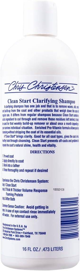 image:imageChris Christensen Applicator Measuring Bottle and Shampoo Concentrate Bundle Applicator Measuring Bottle 20mm Increments Clean Start Clarifying Shampoo Concentrate 16oz Remove Residue Build Up